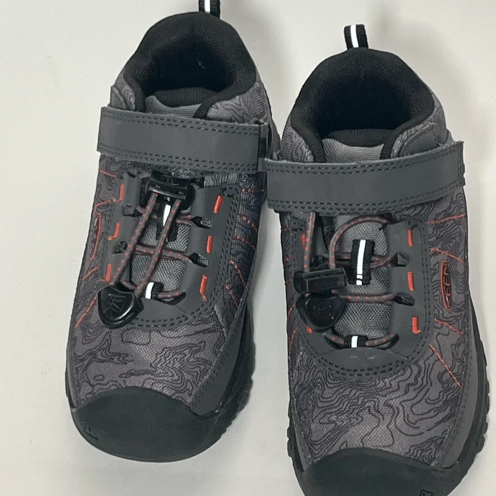 Keen Kids' Targhee Charcoal and Black Sneakers Size 10 NWOB - Picture 3 of 6